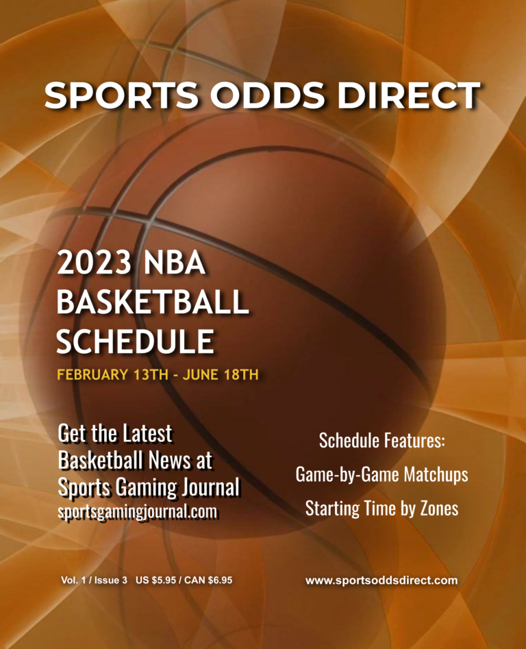 Book 3 of the 2023 NBA Basketball Schedule is Now Available