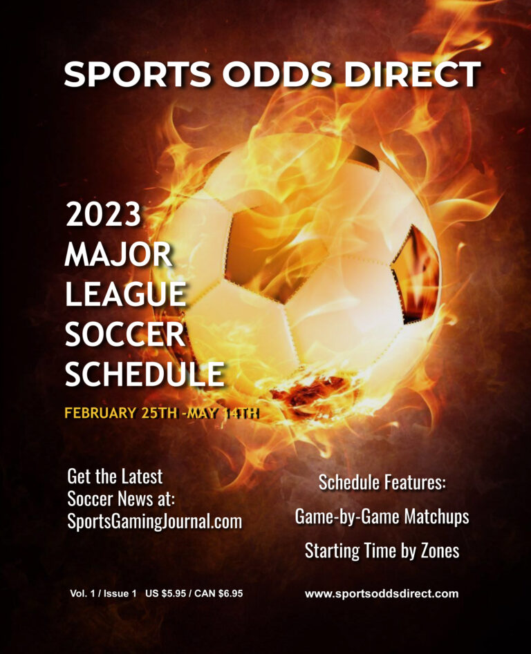 Sports Odds Direct Announces the Release of the 2023 Major League Soccer Schedule, Book 1